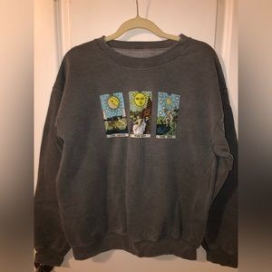 PacSun Tarot Card Sweatshirt
